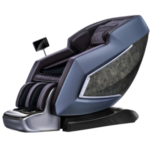 奥克斯(AUX )家用零重力新款全身按摩椅子全自动多功能3D机械手SL导轨豪华太空舱顶配白棕AUX-JL08SL语音操控