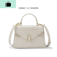 红色包包新款2020网红单肩斜挎包百搭质感韩版凯莉2019手提女包小NEW LAKE女斜挎包