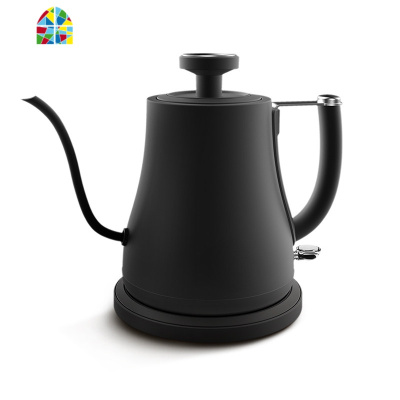 手冲咖啡壶办公室自动断电烧水壶家用长嘴壶不锈钢电热水壶 FENGHOU