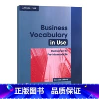 剑桥商务词汇(初中级)Elementary to Pre-intermediate Second edition [正版