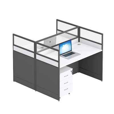 慧采云办公家具办公桌椅组合职员屏风办公桌电脑桌椅套装两人位工位员工桌