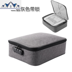 家庭收纳包多层大容量重要文件整理袋收纳盒家用包 三维工匠