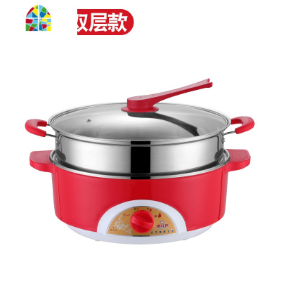 封后电蒸锅家用大容量多层电蒸笼多功能蒸菜馒头304不锈钢商用蒸汽锅 罗兰紫+单蒸笼(家用)304不锈钢32CM(二层)机