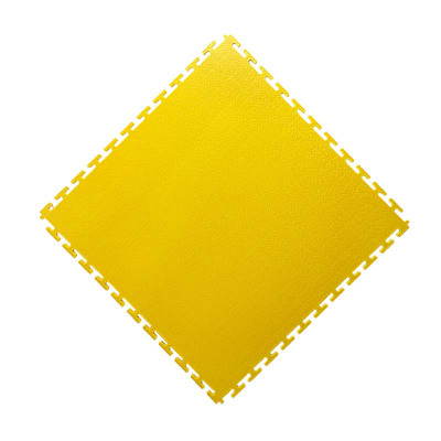 先围 PVC工业地板拼接 黄色皮纹 片