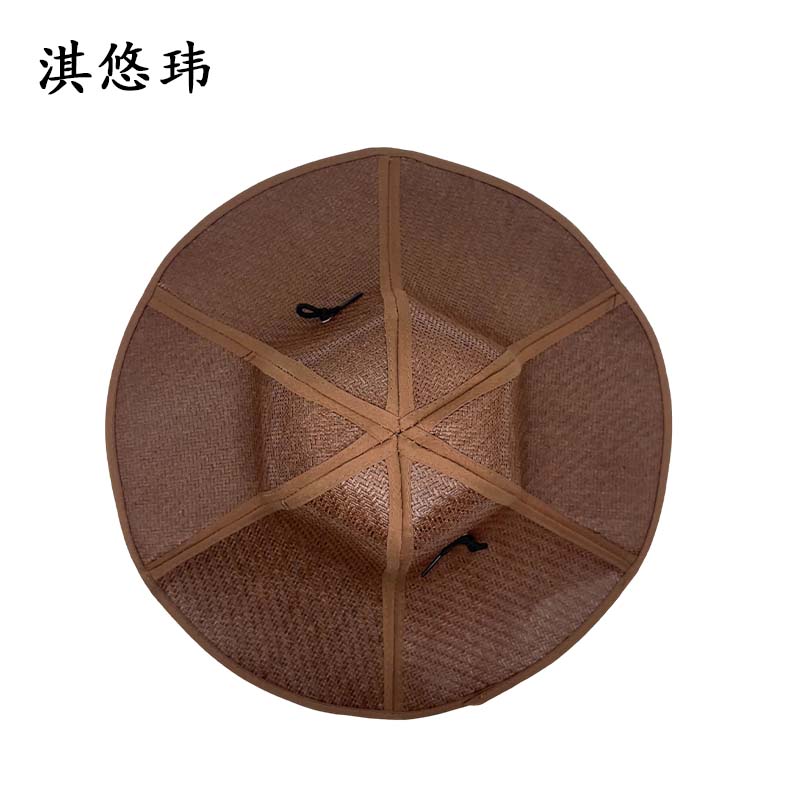 淇悠玮 藤条可折叠遮阳帽 QM42 顶