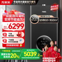 万家乐新款 冷凝壁挂炉R6系列 燃气壁挂炉一级能效壁挂炉天然气中央出水恒温冷凝换热 暖浴采暖洗浴两用 冷凝换热20R6