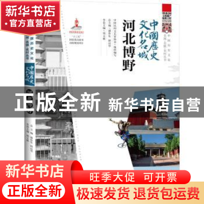 正版 中国历史文化名城.河北博野 潘鲁生,邱运华 知识产权出版社