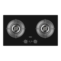 Fardior/法迪欧燃气灶JZT-2B903台嵌两用天然气灶具钢化玻璃面板5.2kW大火力家用燃气灶 一级能效