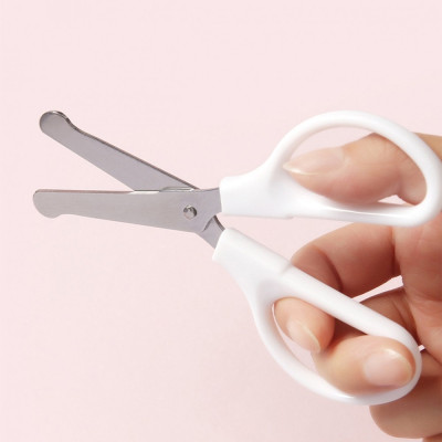 晨光 本味安全圆头护套小剪刀小巧儿童小学生幼儿美工剪纸裁剪用品