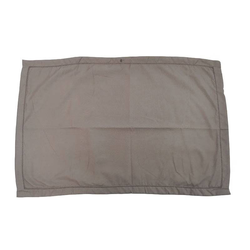 锦鹿 枕套 盈绣棉 灰色45*72cm/个