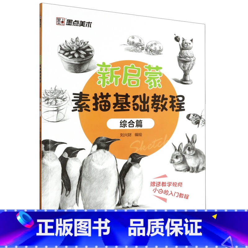新启蒙素描基础教程.综合篇 [正版]新启蒙素描基础教程.综合篇