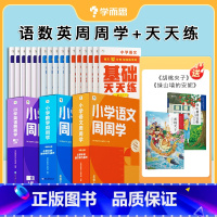 [语文+数学人教+英语]周周学+天天练(赠大语文分级阅读) 三年级上 [正版]2023小学数学语文英语天天练+周周学组合