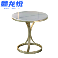 鑫龙悦岩板茶几60cm张