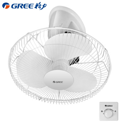 格力(GREE)吸顶扇 楼顶扇 吊扇 壁扇 餐厅 家用节能摇头电风扇 工厂宿吊顶扇工程扇 FSL-4001ag3
