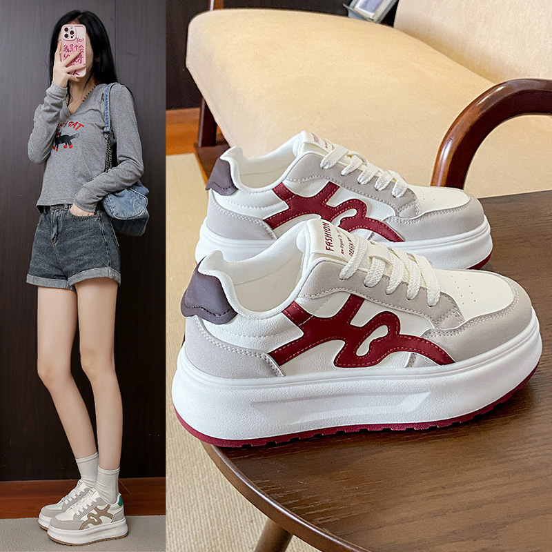 小白鞋子女秋季新款韩版ins女学生休闲潮流百搭女鞋街拍
