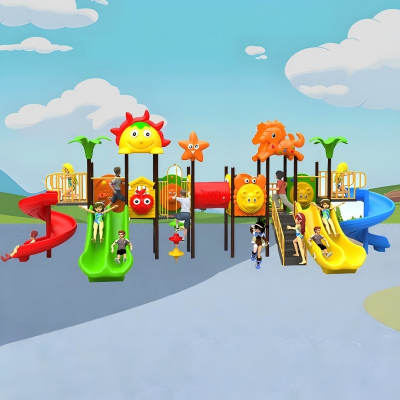 有优贝贝室外滑梯幼儿园大型游乐场设备宝宝秋千组合玩具儿童户外游乐设施