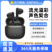 EDIFIER/漫步者 Magic Air真无线蓝牙耳机半入耳式运动降噪男女流行新款花再适用于华为苹果小米 石墨灰