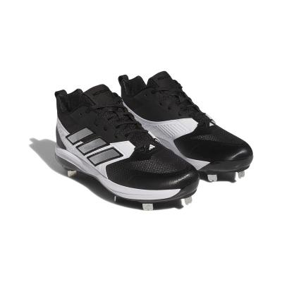  阿迪达斯(adidas)adidas男款环保材质轻盈缓震棒球鞋圆头系带钉鞋