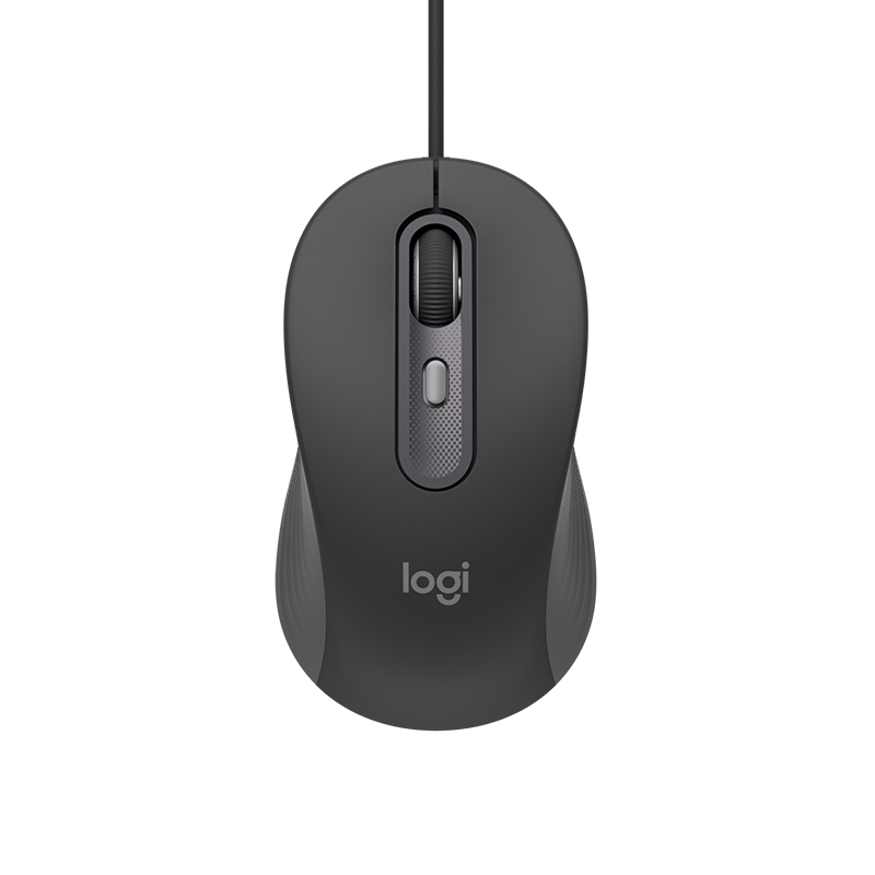 罗技商用有线鼠标M520办公轻音便携电脑笔记本