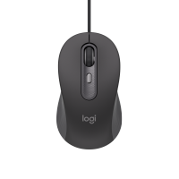 罗技商用有线鼠标M520办公轻音便携电脑笔记本