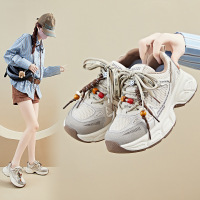 ins韩版新款老爹鞋女秋季跑步休闲鞋厚底增高