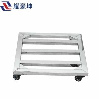 耀豪坤洗衣机置物架浴室置物架不锈钢底座置物架60*55cm/个