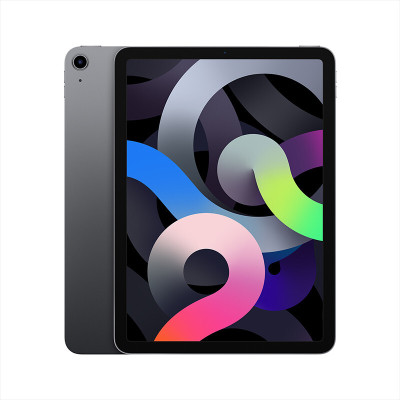 2020年新款苹果AppleiPadAir4代10.9英寸平板电脑64GWLAN+Cellular版深空灰色（A14芯片/触控ID/MYHP2CH/A）