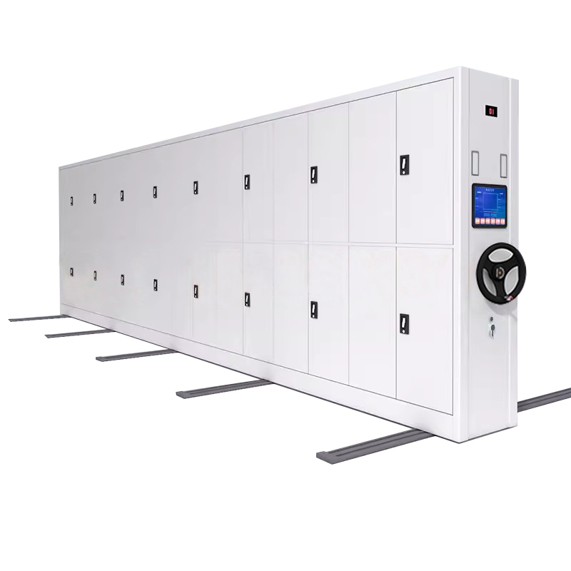 东升顺密集柜档案室电动智能密集架移动档案柜凭证资料柜手摇文件柜一列8组每立方(智能)