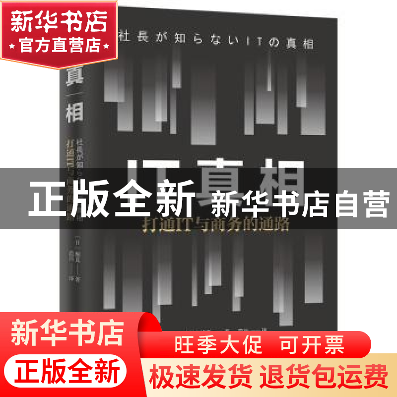 正版 IT真相:打通IT与商务的通路 (日)楠真著 广东人民出版社 97