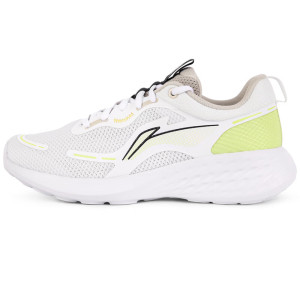 LI-NING女款跑步鞋 轻云休闲舒适透气缓震运动鞋ARSV122 青苹果绿-1 38码