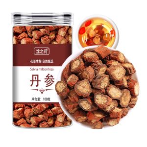 丹参丹参片紫丹参丹生片丹参粉新货正品官方店可搭当归泡水泡茶9260