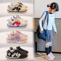 秋季新款儿童板鞋男童运动鞋女童休闲鞋轻便透气学生阿甘鞋子