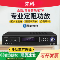 先科(SAST)AV880 家用定阻KTV功放机蓝牙专业大功率家庭影院会议音响功放 定阻功放650W(峰值)