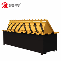 盛辉嘉业 电动液压翻板路障机电动升降带刺道路设施防撞阻车器定制3米起拍