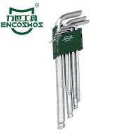 力世工具 特长亚光球头内六角扳手s1.5-10 把