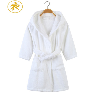 Ideamini儿童浴袍毛巾料男女童棉加厚斗篷浴衣小孩宝宝带帽睡袍棉吸水