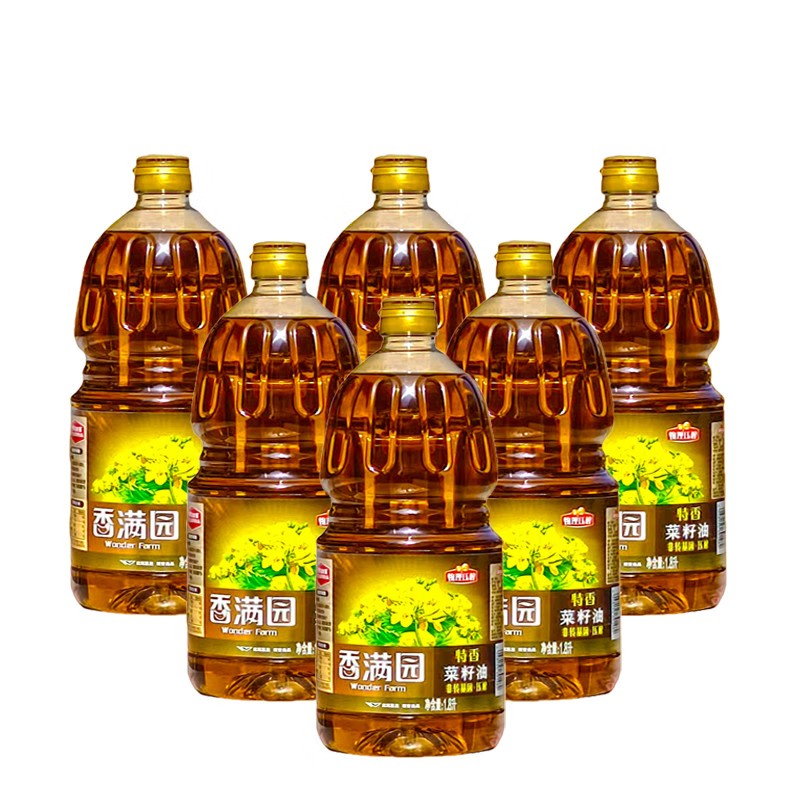 香满园特香非转基因菜籽油1.8升