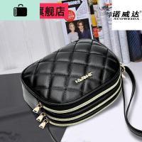 多层挎包收钱包包包女式做生意单肩斜零钱包软皮韩版小妈妈包中NEW LAKE 黑色女士单肩包