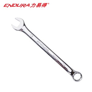 力易得(ENDURA)E2614全抛光铬钒钢两用梅花开口扳手 14mm 1把(2把起订货期3-5天)