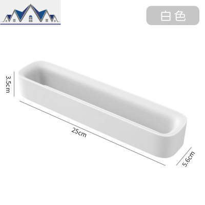 卫生间拖鞋架墙壁挂式免打孔浴室厕所后沥水鞋架收纳置物架 三维工匠