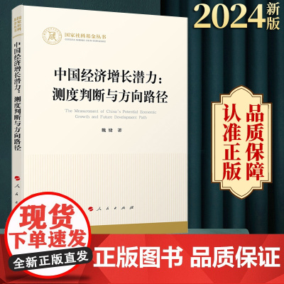 2024新版 中国经济增长潜力:测度判断与方向路径 魏婕著 人民出版社