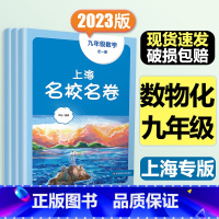 9年级全一册[套装3本]数物化 大字版 初中通用 [正版]2024春季上海名校名卷六年级七八九上册下册数学语文英语物理化