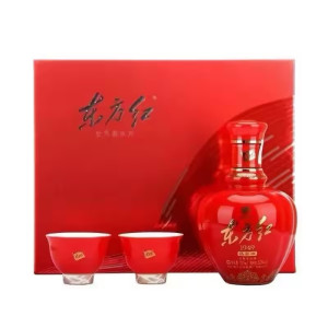 剑南春东方红1949小酒 52度125ml*1瓶礼盒 品鉴浓香型白酒