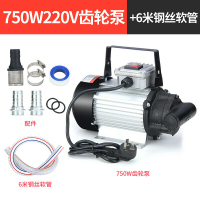 BONJEAN电动抽油泵柴油12v24v220v自吸泵液压油抽油机机油泵齿轮泵.. 大功率220V+6米钢丝软管