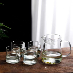 [补贴10%]耐高温公道杯泡茶杯大容量公杯家用可过滤茶水分离器精致耐热美式