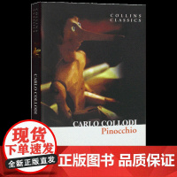 英文原版 Pinocchio Collins Classics 匹诺曹 木偶奇遇记 全英文版童话故事书
