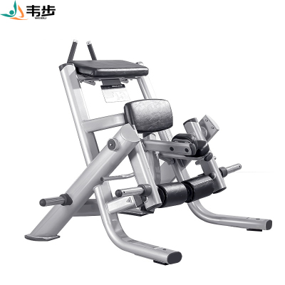 韦步FWM03商用屈腿大腿后侧训练架挂片式卓越免维护系列力量器械