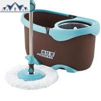 家用旋转拖把免手洗懒人拖把桶双驱动自动脱水甩干墩布 三维工匠