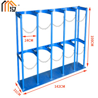 汐气瓶安全存放架五瓶个