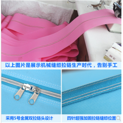 2个起发装衣服搬家用袋子收纳棉被打包袋麻袋编织袋装行李大容量纯红色（加固版）大号68X52X28